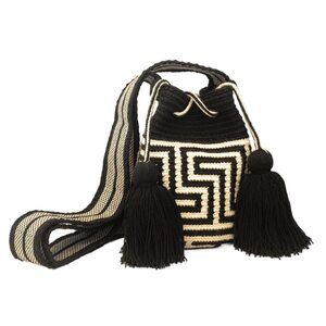 3473 SMALL WAYUU Mochila Bag original bolsa tejida colombiana authentic